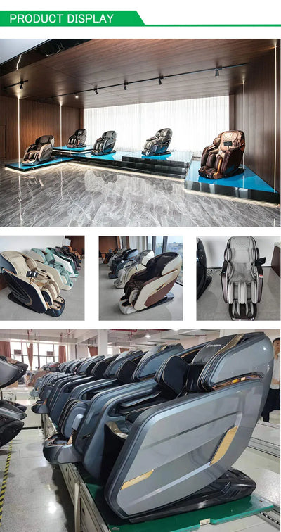 Massage Chair Zero Gravity Electric Cheap Price Back Shiatsu Kneading Full Body 3D Recliner SPA Gaming Office Luxury