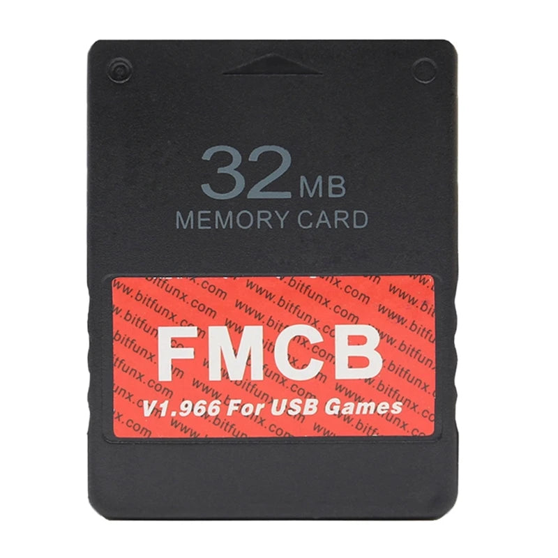 Retro Video Gaming FMCB Memory Card for PS2 Console USB HDD Games Support PS2 PS1 Games