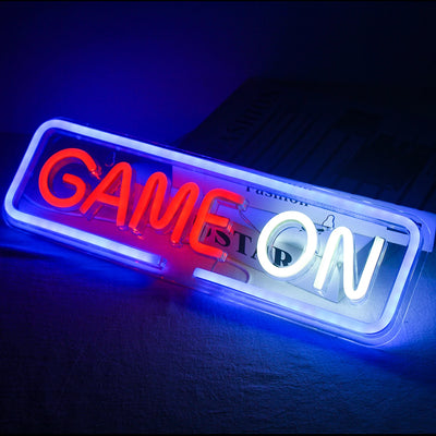 Wanxing Gamer On Neon Light Custom LED Signs Lamp Punk Men Dorm Boy Bedroom Design Additions To The Room Decor Personalized Gift