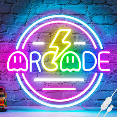 Game Zome Neon Sign LED Wall Decor USB Powered  Acrylic For Gaming Lighting Bedroom Bedside Wall Decor Gamer Party Birthday Gift