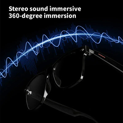 Control Camera Smart Music Sunglasses Earphones Wireless Bluetooth Headset HIFI Sound Headphone Driving Glasses Hands-free Call