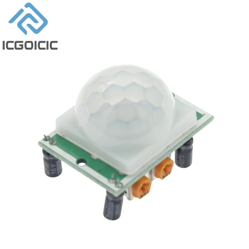 HC-SR501 Adjust IR Pyroelectric Infrared PIR Motion Sensor Detector Module For Arduino For Raspberry Pi Kits + Case