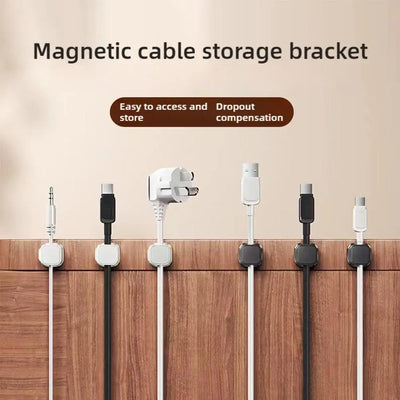 Magnetic Cable Organiser Adjustable Cord Holder