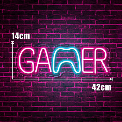 Neon Led Sign Gamer Boy Girl Room Decor Bedroom Wall Hanging Neon Sign Led Light USB Party Decor Birthday Neon Lights Cool Gifts