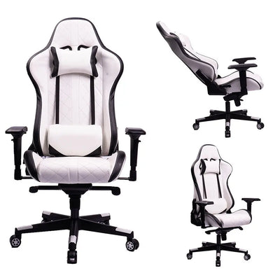 Wholesale White Synthetic Leather PP Adjustable Armrest Blanca Silla Gamer Gaming Chair