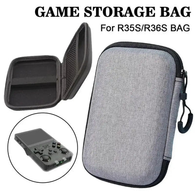 Protect Game Storage Case for Miyoo Mini Plus M17 R36S R35S Portable Storage Console Bag Carry Case for Anbernic RG35XX XU10