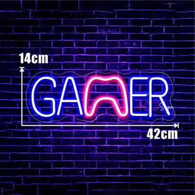 Neon Led Sign Gamer Boy Girl Room Decor Bedroom Wall Hanging Neon Sign Led Light USB Party Decor Birthday Neon Lights Cool Gifts